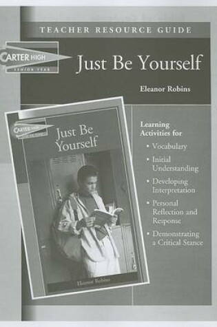 Cover of Just Be Yourself Teacher Resource Guide