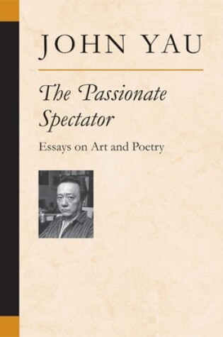 Cover of The Passionate Spectator