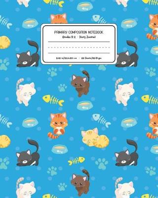 Book cover for Primary Composition Notebook Grades K-2 Story Journal