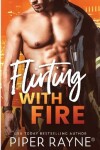 Book cover for Flirting with Fire (Large Print)