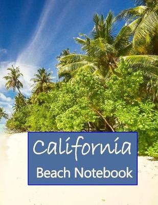 Book cover for California Beach Notebook