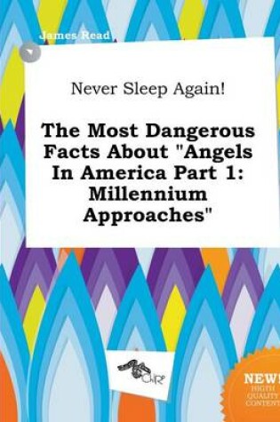 Cover of Never Sleep Again! the Most Dangerous Facts about Angels in America Part 1