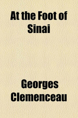 Cover of At the Foot of Sinai
