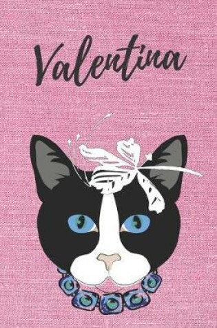 Cover of Valentina Katzen-Notizbuch / Malbuch / Tagebuch