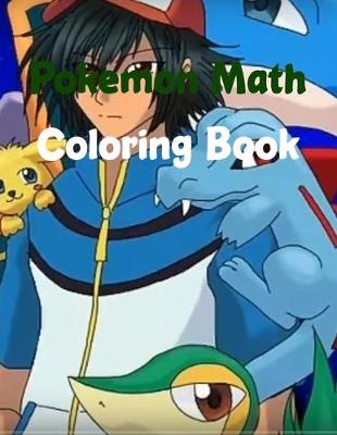 Book cover for Pokemon Math Coloring Book