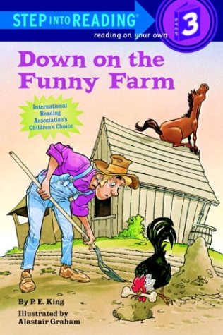 Book cover for Step into Reading down Funny Farm #