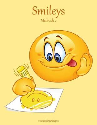 Book cover for Smileys-Malbuch 2