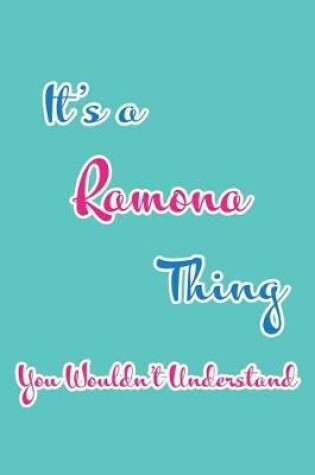 Cover of It's a Ramona Thing You Wouldn't Understand