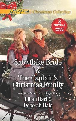 Book cover for Snowflake Bride and the Captain's Christmas Family