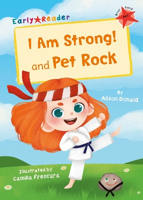 Book cover for I Am Strong! and Pet Rock