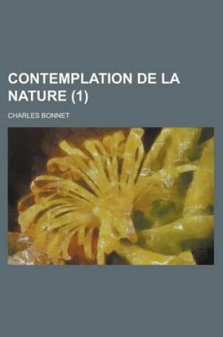 Cover of Contemplation de La Nature