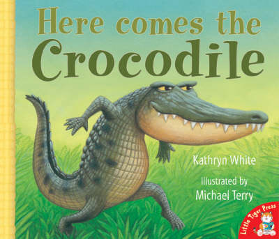 Book cover for Here Comes the Crocodile
