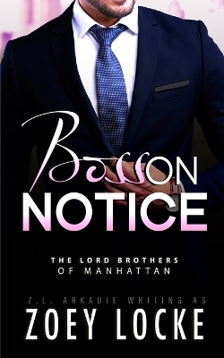 Book cover for Boss On Notice