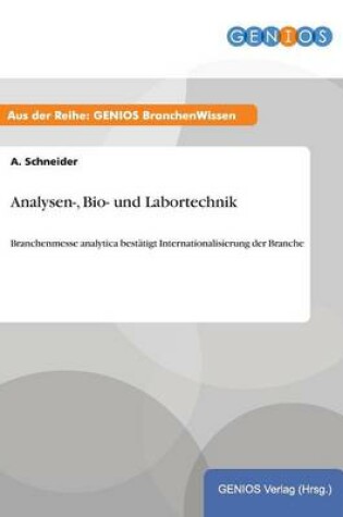 Cover of Analysen-, Bio- und Labortechnik