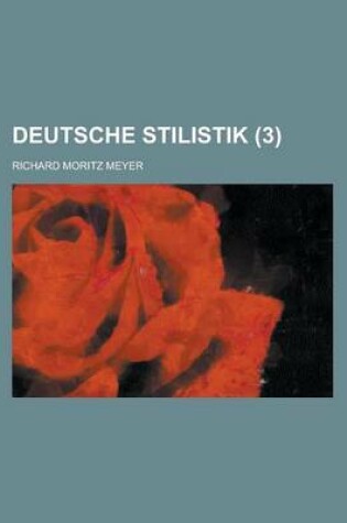 Cover of Deutsche Stilistik (3)