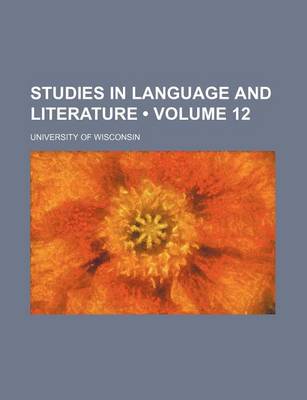 Book cover for Studies in Language and Literature (Volume 12)