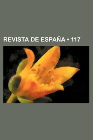 Cover of Revista de Espana (117 )