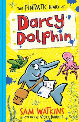 Book cover for The Fintastic Diary of Darcy Dolphin