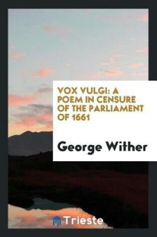 Cover of Vox Vulgi