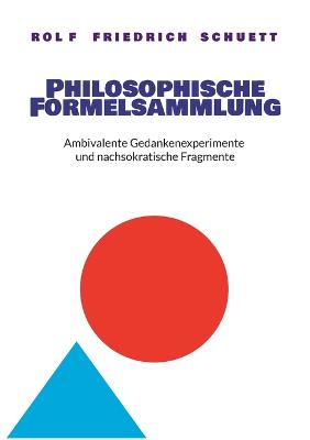 Book cover for Philosophische Formelsammlung