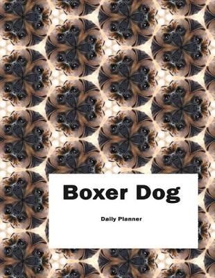 Book cover for Boxer Dog Daily Planner