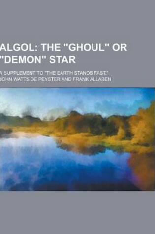 Cover of ALGOL; A Supplement to the Earth Stands Fast,