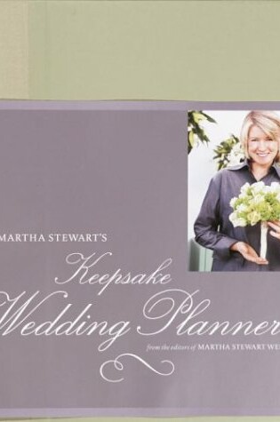 Cover of Martha Stewart's Keepsake Wedding Planner
