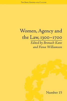 Book cover for Women, Agency and the Law, 1300–1700