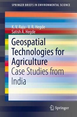 Book cover for Geospatial Technologies for Agriculture