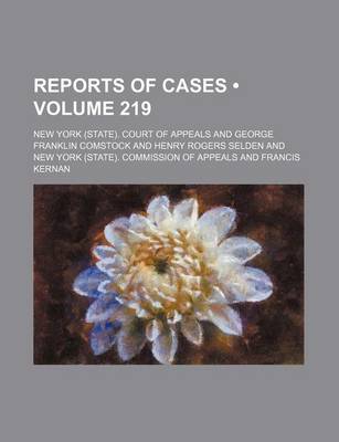 Book cover for Reports of Cases (Volume 219)