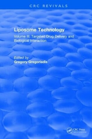 Cover of Liposome Technology
