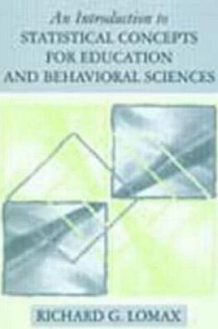 Cover of An Introduction to Statistical Concepts, Second Edition