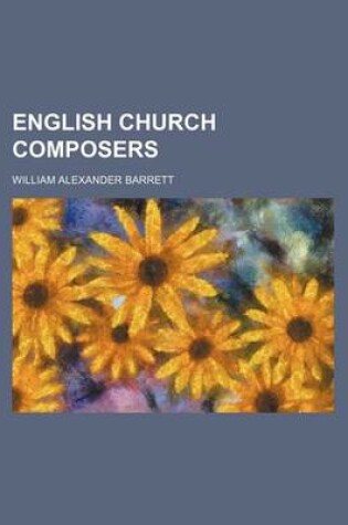 Cover of English Church Composers