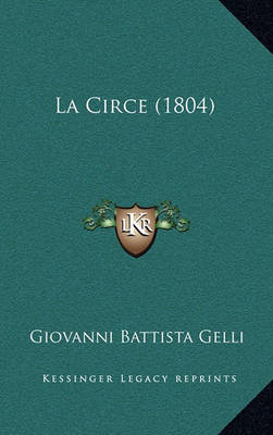 Book cover for La Circe (1804)