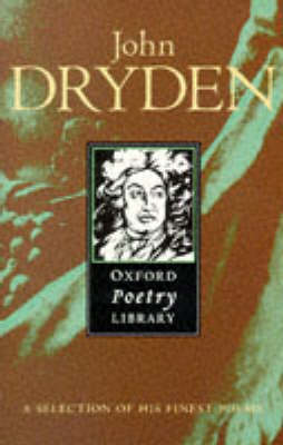 Book cover for John Dryden