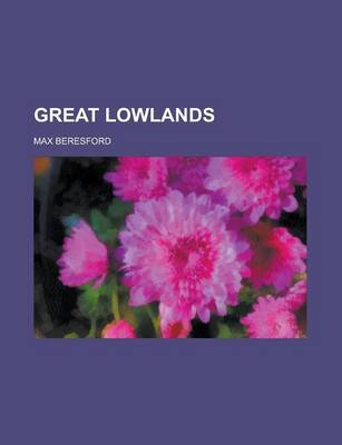 Book cover for Great Lowlands