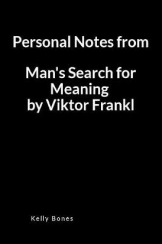 Cover of Personal Notes from Man's Search for Meaning by Viktor Frankl