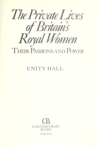 Cover of Private Lives of Royal Women