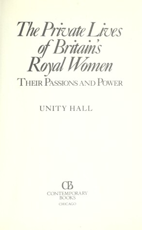 Book cover for Private Lives of Royal Women