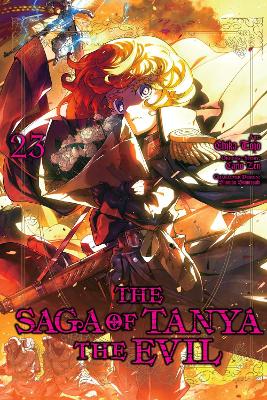 Book cover for The Saga of Tanya the Evil, Vol. 23 (manga)