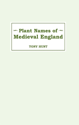 Book cover for Plant Names of Medieval England