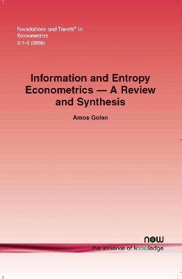 Book cover for Information and Entropy Econometrics - A Review and Synthesis