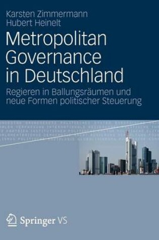 Cover of Metropolitan Governance in Deutschland