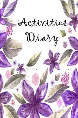 Book cover for Activities Diary