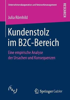 Book cover for Kundenstolz im B2C-Bereich