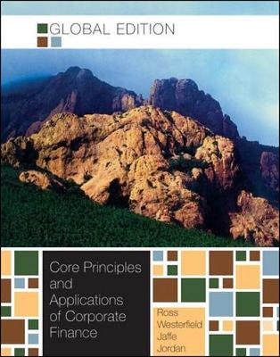 Book cover for CORE PRINCIPLES N APPLS OF CORP FIN,GE
