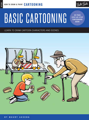 Book cover for Basic Cartooning (How to Draw and Paint)