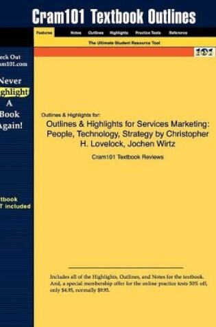 Cover of Studyguide for Services Marketing