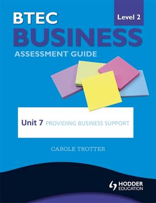 Book cover for BTEC First Business Level 2 Assessment Guide