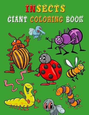 Book cover for Insects Giant Coloring Book